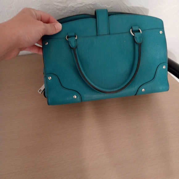 Coach purse teal/blue small - Picture 5 of 6